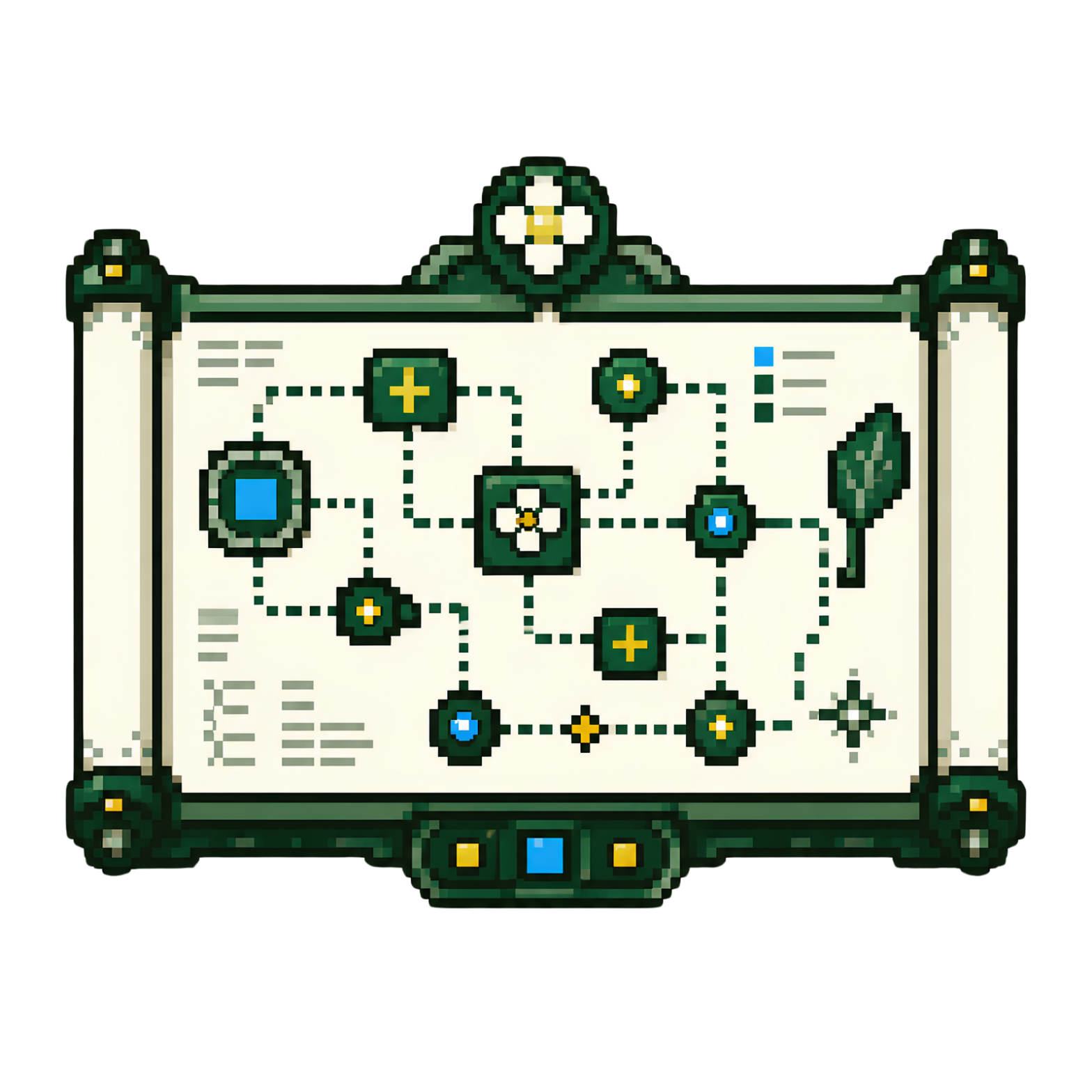 System mapping scroll